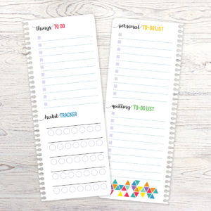 The Quilter's Planner To-Do list and habit tracker clip-in